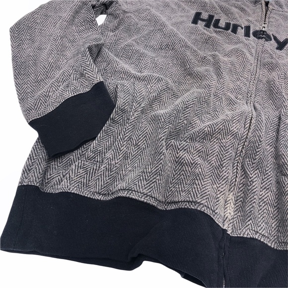 Hurley Long Sleeve Fleece Lined Hooded Jacket - Picture 3 of 5